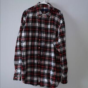 Ralph Lauren Multicolor Plaid Button Down Shirt 2XLT